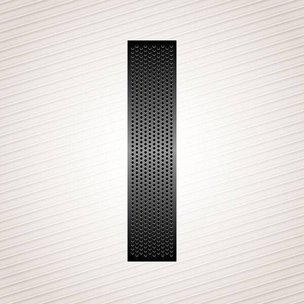 Letter metal ribbon - I