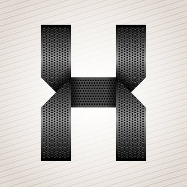 mektup metal şerit - x