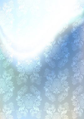 Background blur, ornament backdrop blue, eps10, gradient mesh clipart