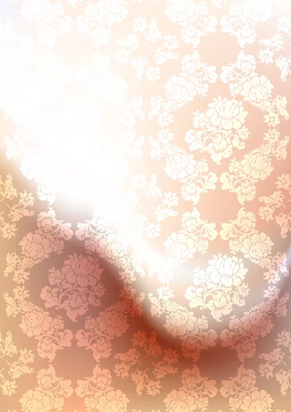 Background blur, ornament backdrop peachy, gradient mesh — Stock Vector