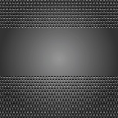 Dark gray background perforated sheet clipart