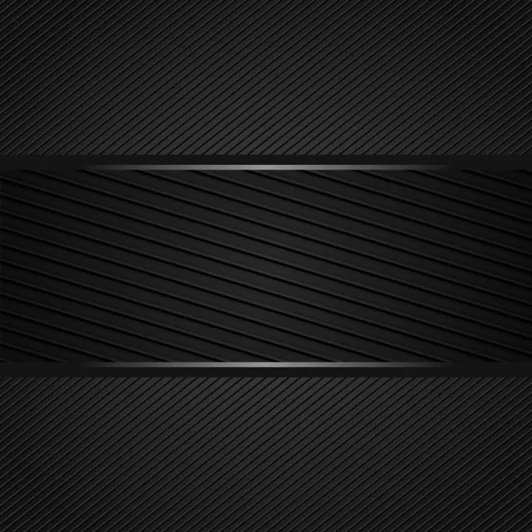 Abstract dark gray background — Stock Vector