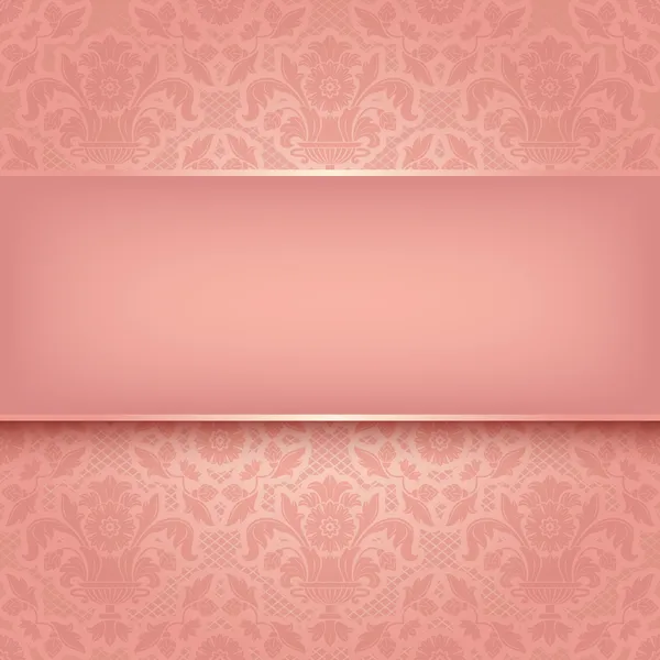 Achtergrond roze sierstof textuur. Vector eps 10 Stockvector