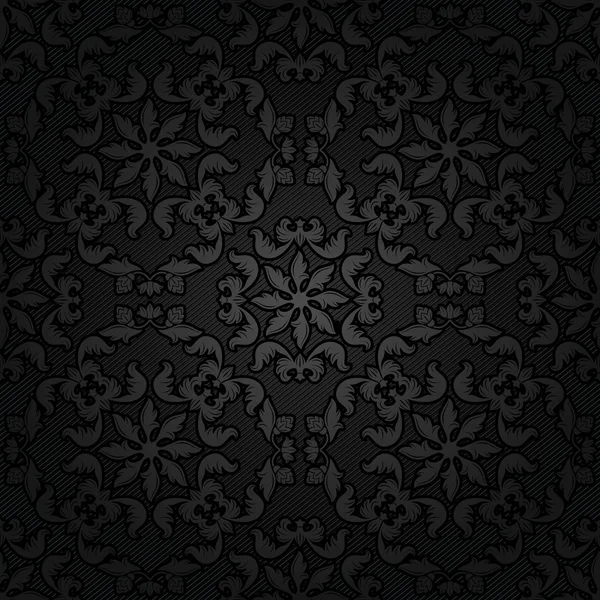 Corduroy textuur donkere achtergrond, decoratieve stof — Stockvector