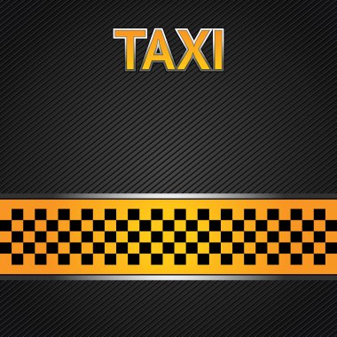 Taxi cab background clipart