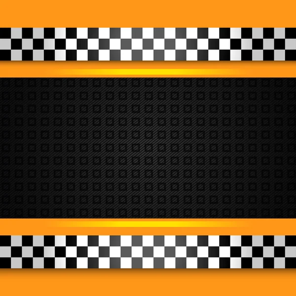 Taxi cabine arrière plan rapproché — Image vectorielle