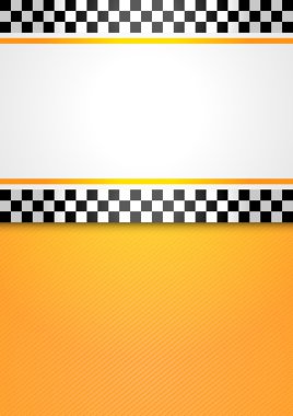 Taxi cab blank background clipart