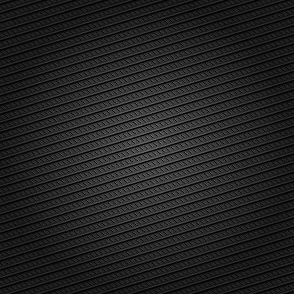 Fond en velours côtelé noir, lignes pointillées — Image vectorielle