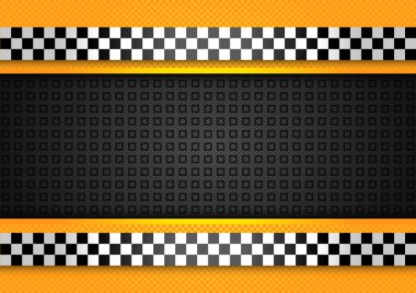 Taxi cab background, racing blank template clipart