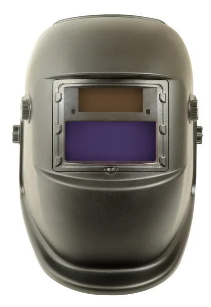 Mască de sudură cu element sensibil la lumină - cameleonul — Fotografie, imagine de stoc