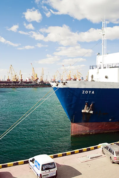 Port w Odessie. — Zdjęcie stockowe