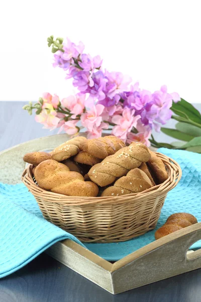 Křehké máslové sušenky — Stock fotografie