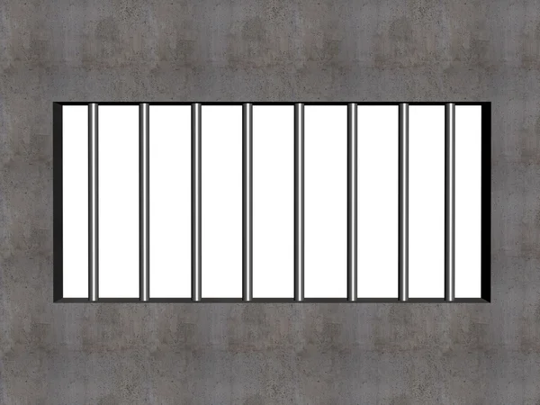 Barre della prigione — Foto Stock