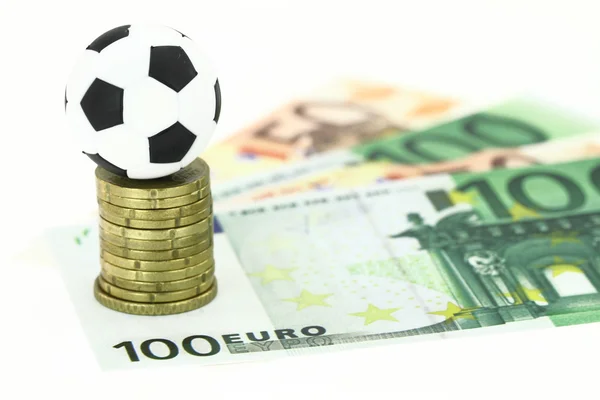 stock image Football and money