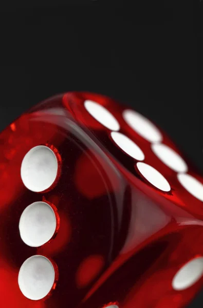 红色骰子 — 图库照片