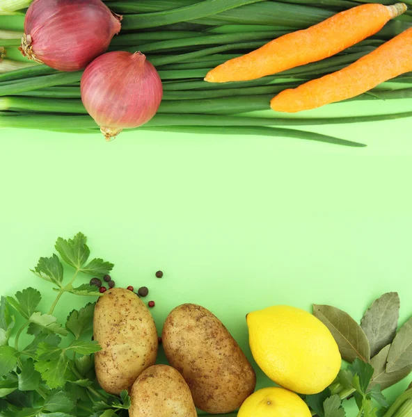 Background of fresh vegetables — Stock Photo, Image
