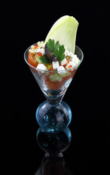 Salada de legumes gourmet — Fotografia de Stock