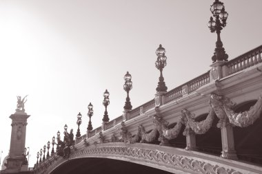 Pont alexandre III Köprüsü, paris