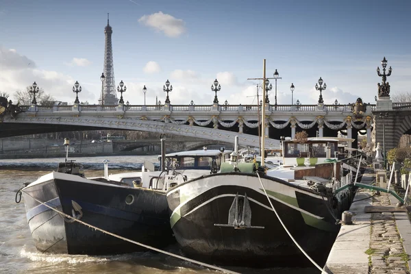 杜邦亚历山大三世桥、 巴黎 — 图库照片