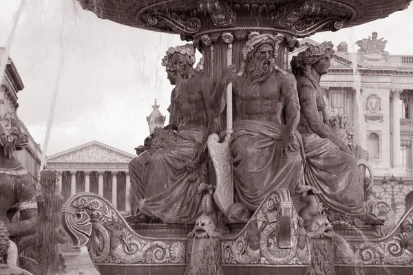 Place de la Concorde, París — Foto de Stock