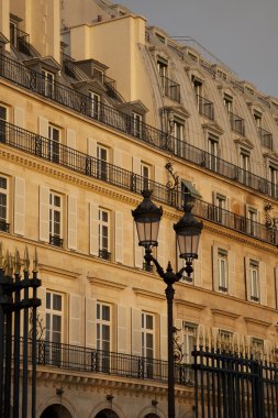 Rue de Rivoli'ye; Paris