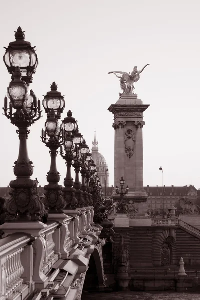 Пон Олександр Iii міст, Париж — стокове фото