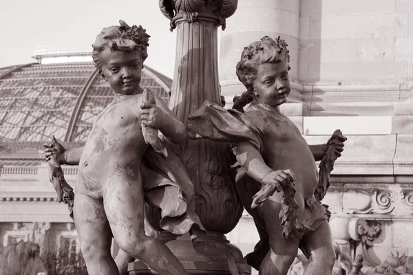 Pont alexandre iii most, Paryż — Zdjęcie stockowe