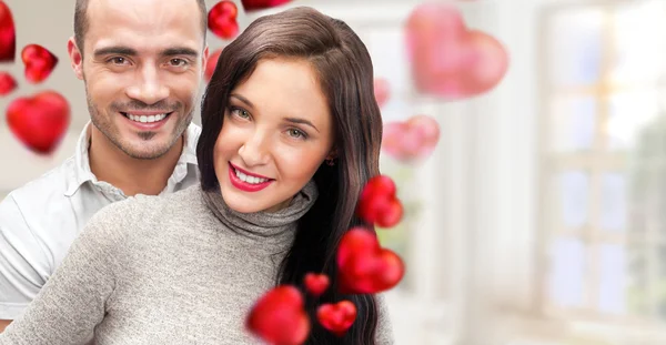 Retrato de pareja joven — Foto de Stock