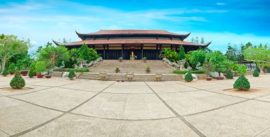 geleneksel Budist tapınağı'nda dalat, vietnam