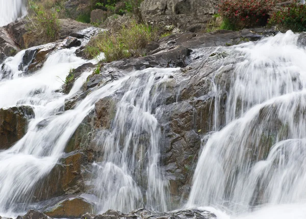Beautiful waterfall in mountains of Dalat, Vietnam — Stock Photo, Image