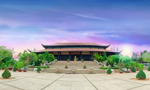 stock image Traditional Buddhist Temple at Dalat, Vietnam