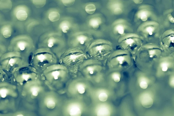 Perles vertes désaturées Contexte — Photo