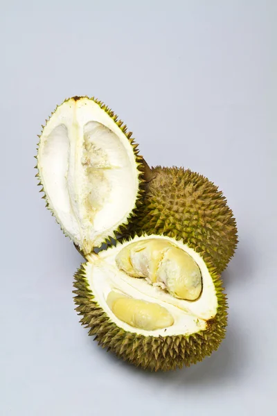 Otevřené durian ii — Stock fotografie