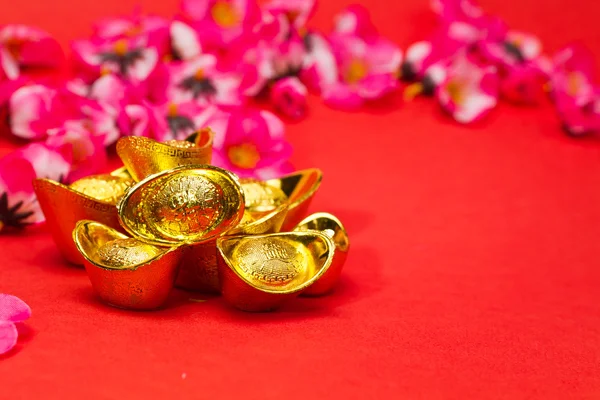 Año Nuevo Chino - Ingots de oro III — Foto de Stock
