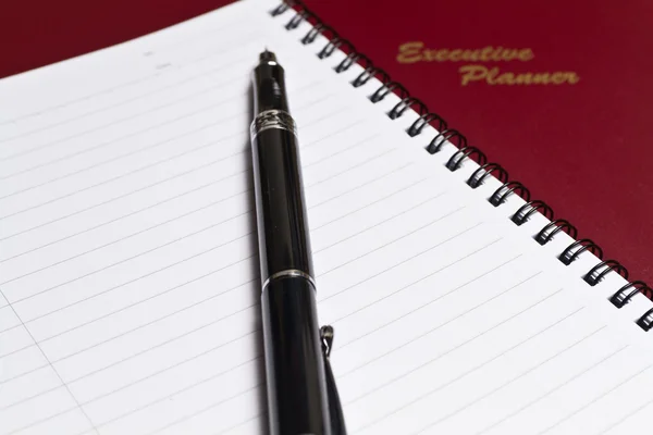 Executive Planner with Note Book III — Stock Photo, Image
