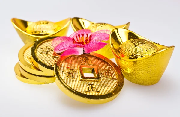 Chinees Nieuwjaar - rijkdom ornamenten close-up — Stockfoto