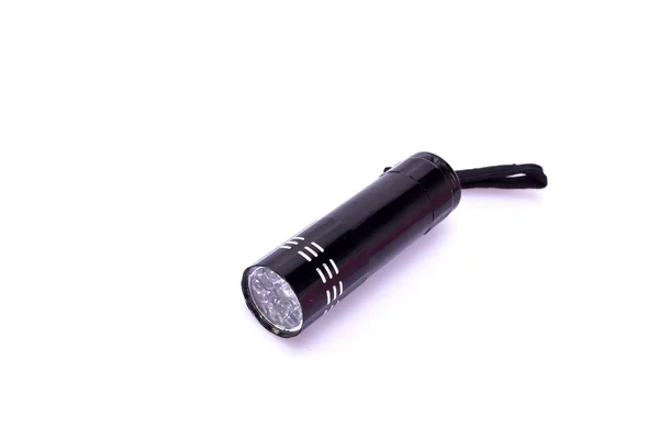 Torchlight LED preto — Fotografia de Stock