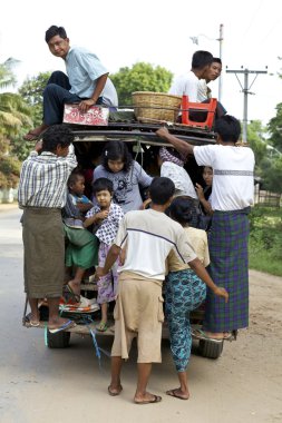 Myanmar Transportation clipart