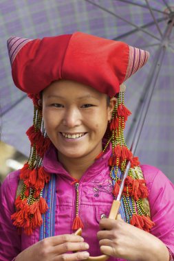 Kırmızı dao etnik azınlık vietnam