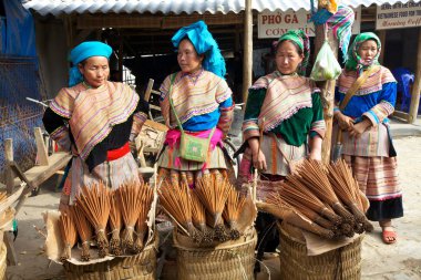 Flower Hmong Vietnam clipart