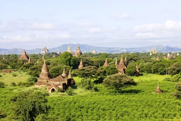 Templos de Old Bagan, Myanmar — Fotografia de Stock