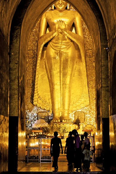 Tempio di Ananda a Bagan, Myanmar — Foto Stock