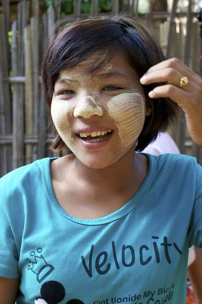 Niños Myanmar Birmania —  Fotos de Stock