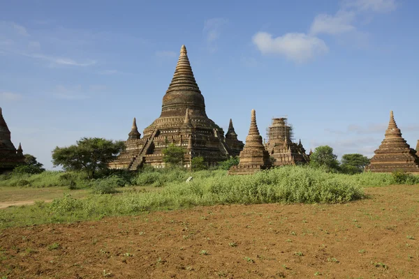 Eski bagan, myanmar tapınakları — Stok fotoğraf