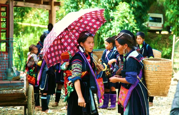 Černá hmong vietnam — Stock fotografie