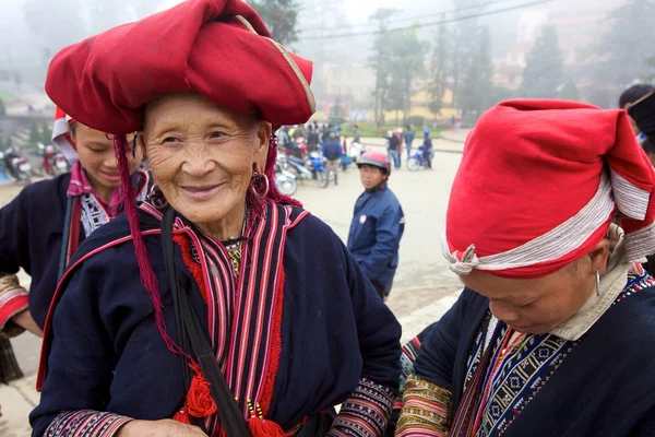 Vietnam med rød dao-etnisk minoritet – stockfoto