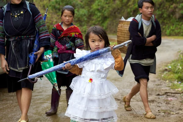 沙巴越南儿童 — 图库照片