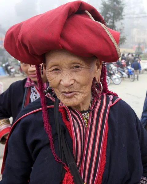 红色 dao 族裔少数越南 — 图库照片