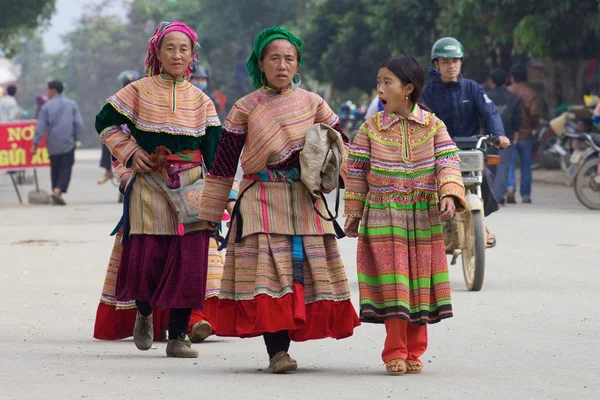 Flower hmong Wietnam — Zdjęcie stockowe