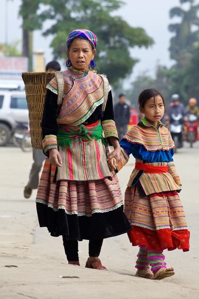 Flor Hmong Vietnã — Fotografia de Stock
